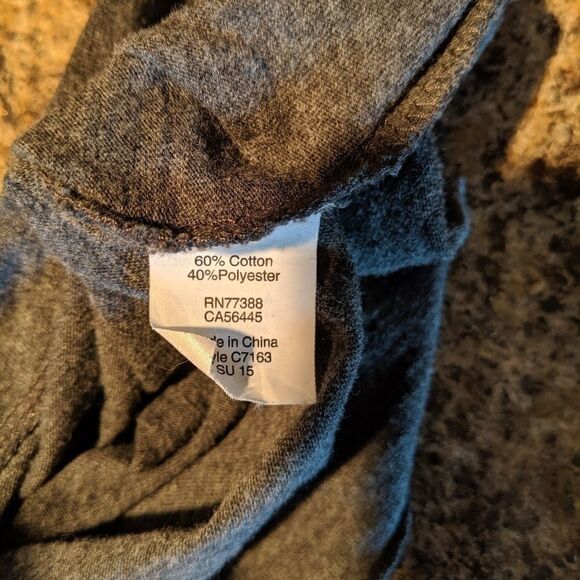 J.Crew Drapey Knit Dress size medium grey Heather - Picture 5 of 5